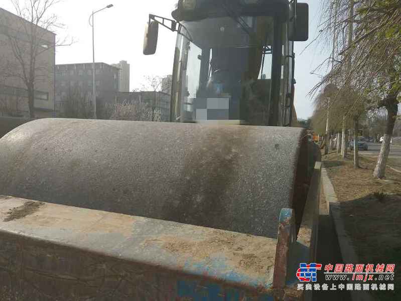 辽宁出售转让二手3000小时2009年洛建LSS220单钢轮压路机