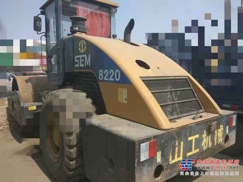 辽宁出售转让二手3800小时2011年山工SEM8220单钢轮压路机