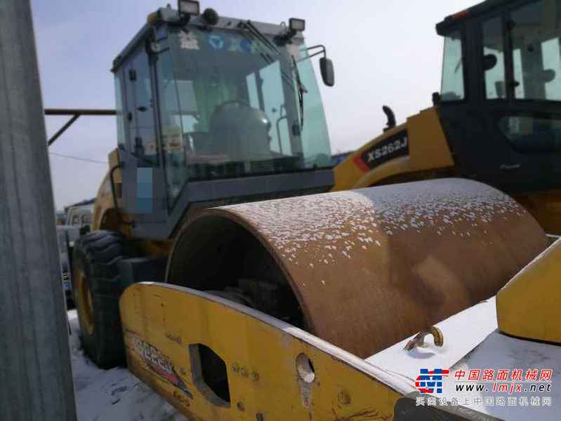 吉林出售转让二手5000小时2010年徐工XS222J单钢轮压路机
