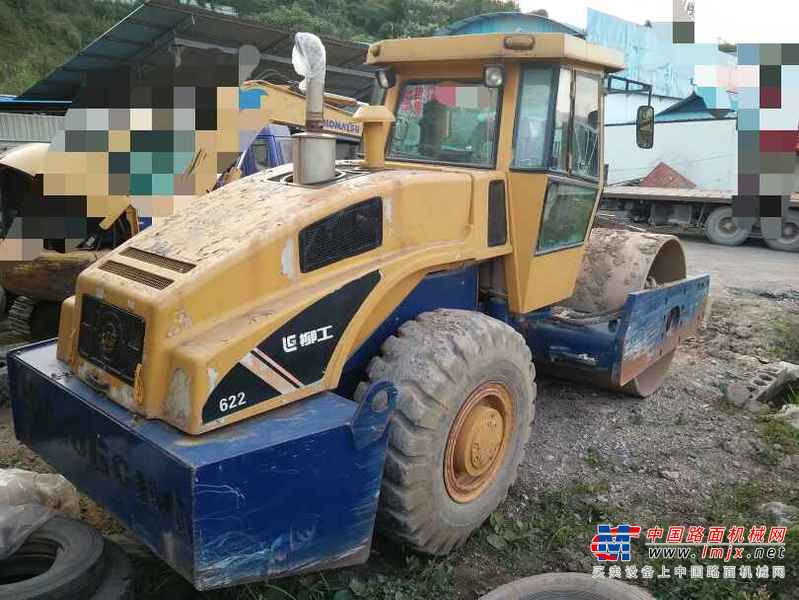 云南出售转让二手2600小时2009年柳工CLG622单钢轮压路机