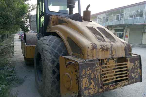 山西出售转让二手1800小时2011年洛建YZ14B单钢轮压路机