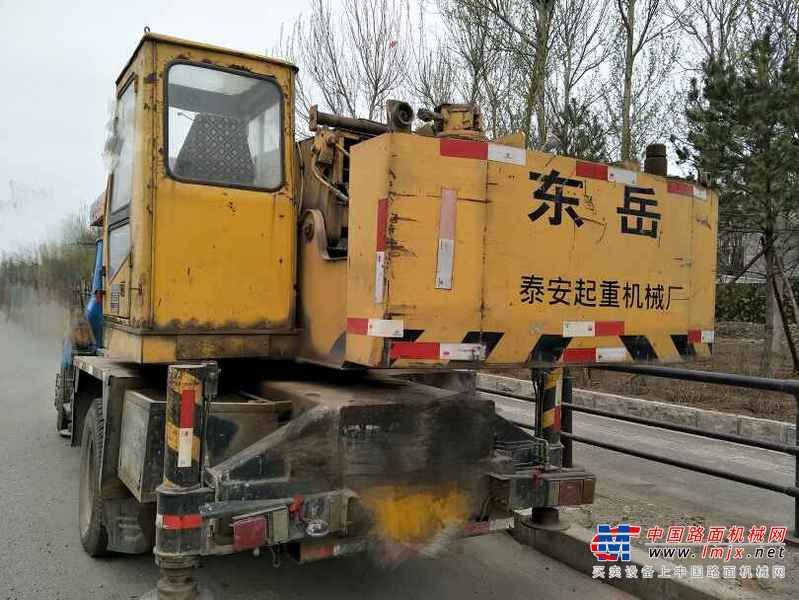 辽宁出售转让二手3000小时2005年东岳重工ZQY8M汽车起重机