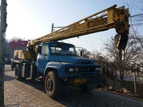 河南出售转让二手6540小时2009年徐工JQZ8D汽车起重机