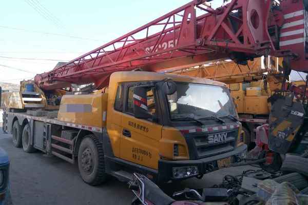山西出售转让二手3500小时2011年三一重工STC250汽车起重机
