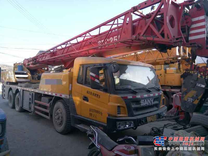 山西出售转让二手3500小时2011年三一重工STC250汽车起重机