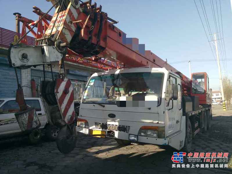山西出售转让二手10000小时2005年浦沅PY32H汽车起重机