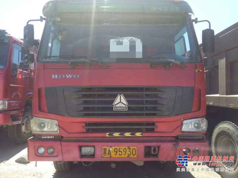黑龙江出售转让二手2008年中国重汽豪沃ZZ5437N466741自卸车