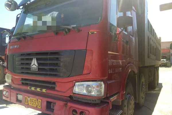 黑龙江出售转让二手2008年中国重汽豪沃ZZ5437N466741自卸车
