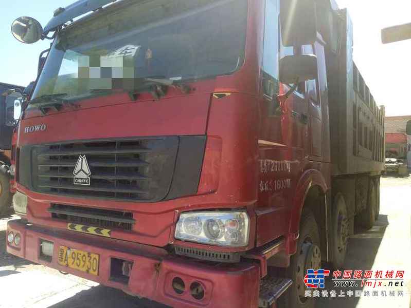 黑龙江出售转让二手2008年中国重汽豪沃ZZ5437N466741自卸车