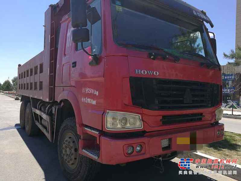 吉林出售转让二手2010年中国重汽豪沃ZZ3257N3847D1N7WA自卸车