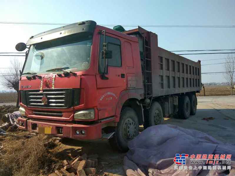 辽宁出售转让二手2009年中国重汽豪沃ZZ3257N3847D1N7WA自卸车