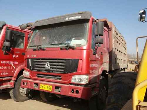 陕西出售转让二手2013年中国重汽豪泺ZZ3317N3568W自卸车