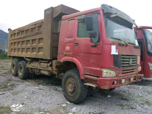 贵州出售转让二手2009年中国重汽豪沃ZZ3257N3847D1N7WA自卸车