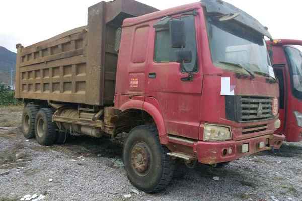 贵州出售转让二手2009年中国重汽豪沃ZZ3257N3847D1N7WA自卸车
