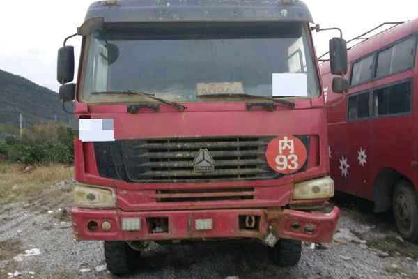 贵州出售转让二手2009年中国重汽豪沃ZZ3257N3847D1N7WA自卸车