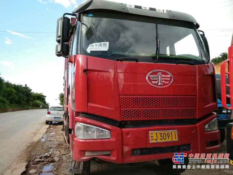 云南出售转让二手2014年解放奥威CA3252P2K2L1T1E自卸车
