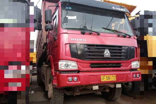 云南出售转让二手2014年中国重汽豪泺ZZ3257N3847C自卸车