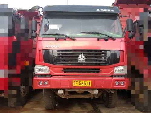 云南出售转让二手2014年中国重汽豪泺ZZ3257N3847C自卸车