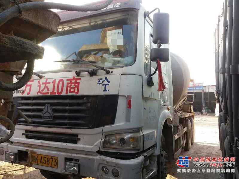 陕西出售转让二手2009年中国重汽豪泺ZZ1317N3267C搅拌运输车