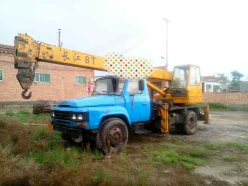 山西出售转让二手10000小时2008年长江QY8汽车起重机
