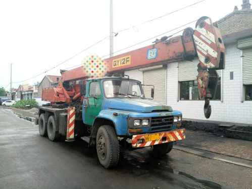 山西出售转让二手8000小时2010年北京QY12汽车起重机