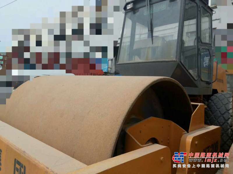 辽宁出售转让二手8000小时2007年山东公路机械厂YZ20单钢轮压路机