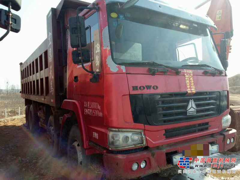 辽宁出售转让二手2009年中国重汽豪沃ZZ5437N466741自卸车