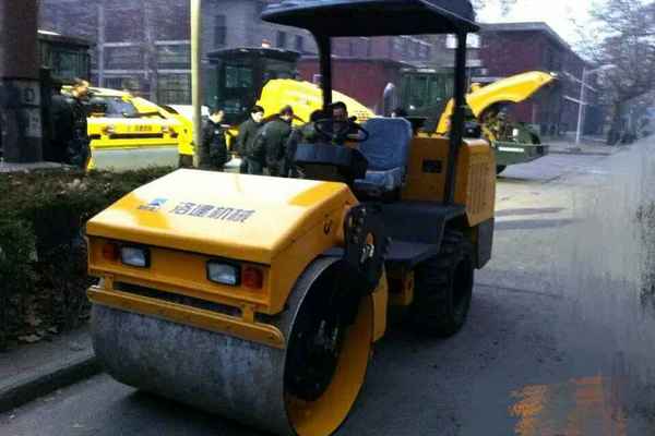 湖南出售转让二手10小时2016年洛建LSS2301单钢轮压路机