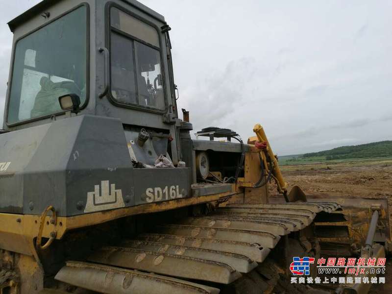 黑龙江出售转让二手5000小时2005年山推SD16L推土机