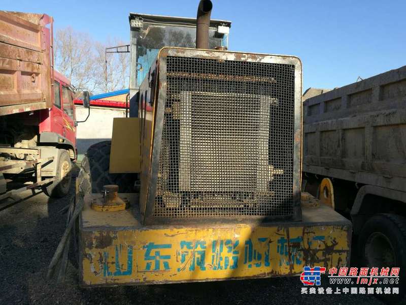 黑龙江出售转让二手2000小时2007年洛建YZ16B单钢轮压路机