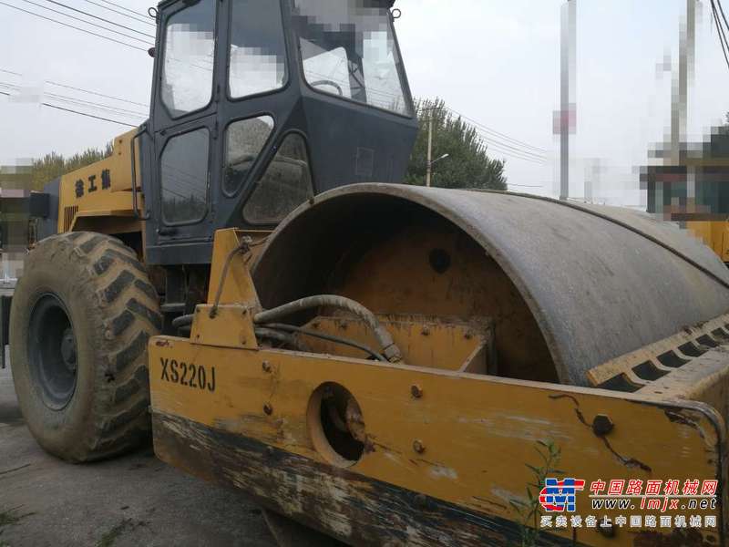 辽宁出售转让二手5000小时2007年徐工XSM220单钢轮压路机