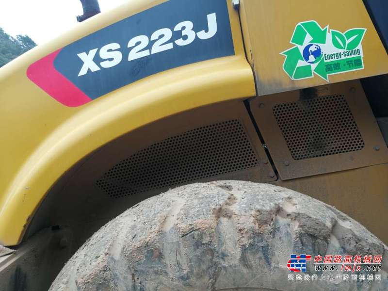 贵州出售转让二手3680小时2014年徐工XS223J单钢轮压路机