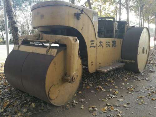 辽宁出售转让二手6000小时2005年山东公路机械厂YZ20三轮压路机