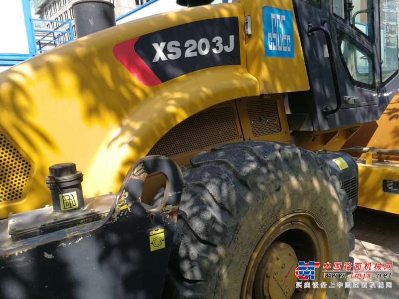 贵州出售转让二手3600小时2013年徐工XS203J单钢轮压路机
