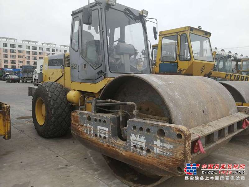 内蒙古出售转让二手5000小时2008年常林YZ20J单钢轮压路机