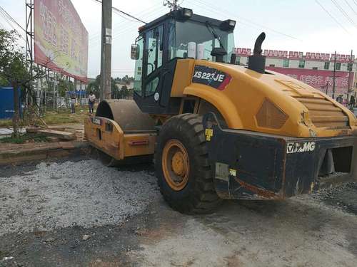 江西出售转让二手1500小时2015年徐工XS223J单钢轮压路机