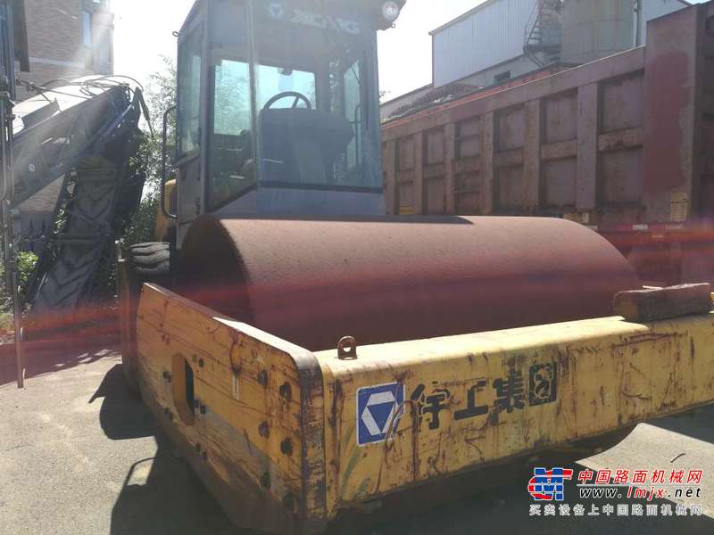 辽宁出售转让二手6000小时2005年徐工XSM220单钢轮压路机
