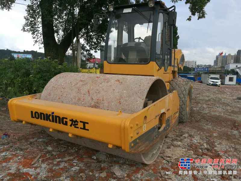 江西出售转让二手5000小时2011年龙工LG520B单钢轮压路机