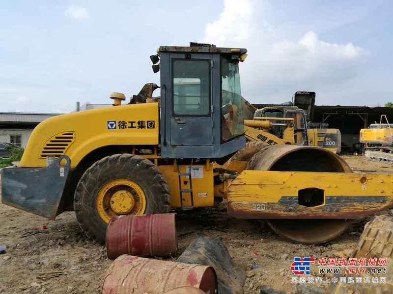 安徽出售转让二手6800小时2007年徐工XSM220单钢轮压路机