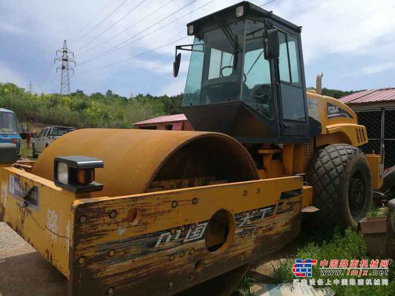 辽宁出售转让二手7000小时2008年鼎盛天工Z20JC单钢轮压路机