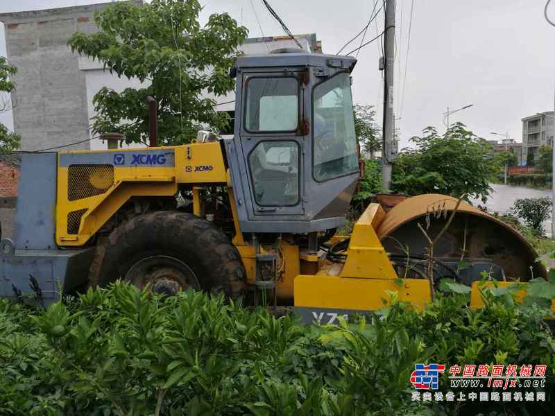 安徽出售转让二手6000小时2007年徐工YZ18JC单钢轮压路机