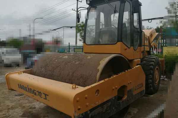 陕西出售转让二手1200小时2015年龙工LG522A单钢轮压路机