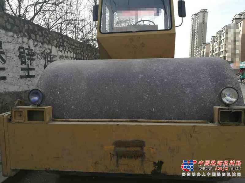 辽宁出售转让二手2800小时2007年洛建YZ16B单钢轮压路机