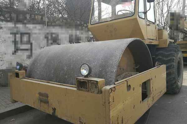 辽宁出售转让二手2800小时2007年洛建YZ16B单钢轮压路机