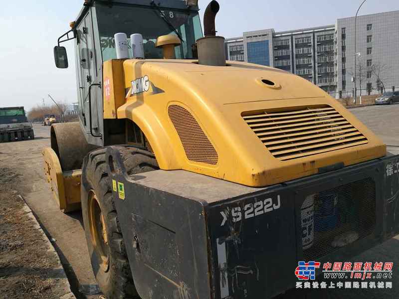 吉林出售转让二手5000小时2011年徐工XS222J单钢轮压路机