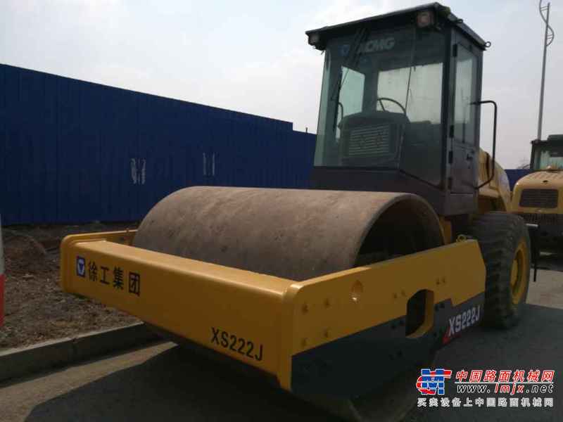 吉林出售转让二手6000小时2007年徐工XS222J单钢轮压路机