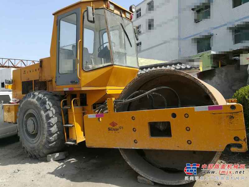 陕西出售转让二手5000小时2009年常林YZ16单钢轮压路机
