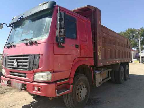 吉林出售转让二手2010年中国重汽豪沃ZZ3257N3847D1自卸车