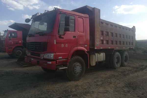 内蒙古出售转让二手2013年中国重汽豪沃ZZ3257N3847D1自卸车