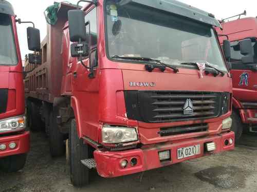 黑龙江出售转让二手2011年中国重汽豪沃ZZ3257M2941自卸车